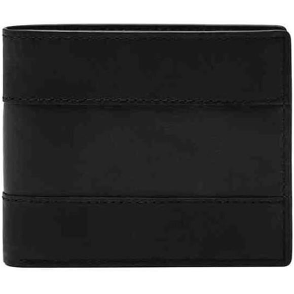 Fossil Men's Leather Bifold Wallet with Flip ID‎ Window for Men - Picture 1 of 2
